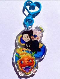 Image 2 of Satosugu rainbow dragon charm