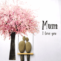 Image 2 of Mum, i love you print