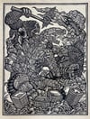 Legendary Mechagodzilla Block Print