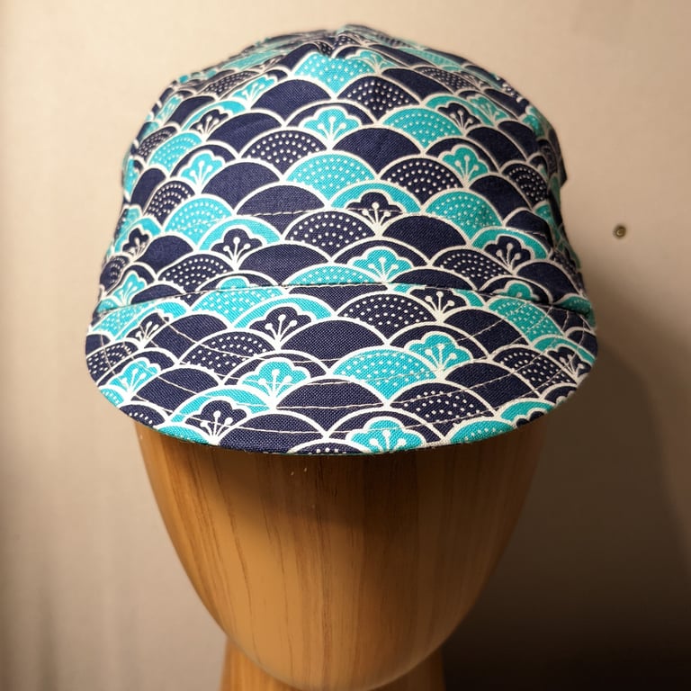 Cotton cycling cap Japanese style Johnson Stitchworks