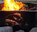 Custom welded fire pit 