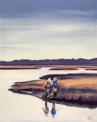 Print - George & Emmy on the Marsh