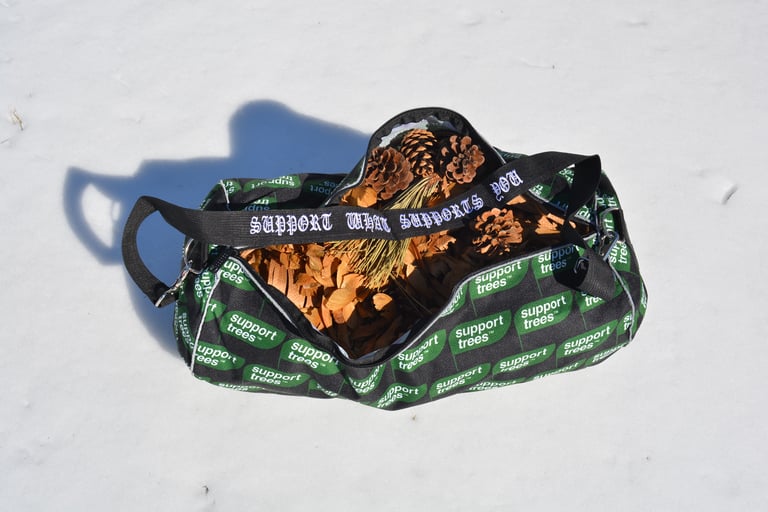 SUPPORT TREES LEAF DUFFLE Image 3