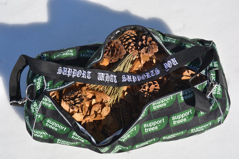 SUPPORT TREES LEAF DUFFLE Image 4