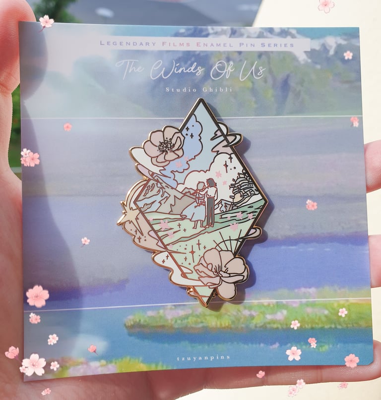Howl's Moving Castle Ghibli Pin | tzuyanpins