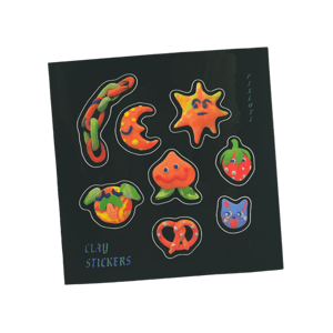 CLAY STICKERS