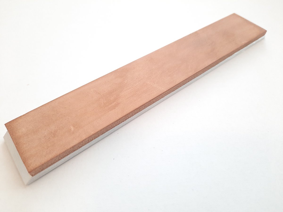 1" x 6" Horsebutt / Equine Strop For Edge Pro and similar sharpening