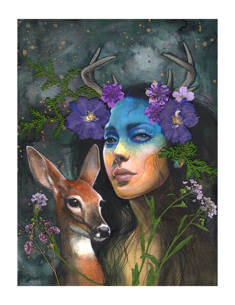 Image of "Sadhbh and Oisin" Limited edition print