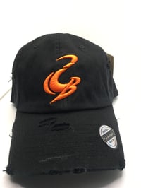 Image 1 of SB Dad Hat Blk/Orange 