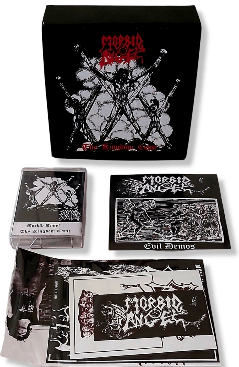 MORBID ANGEL - THY KINGDOM COME TAPE AND CD BOX SET