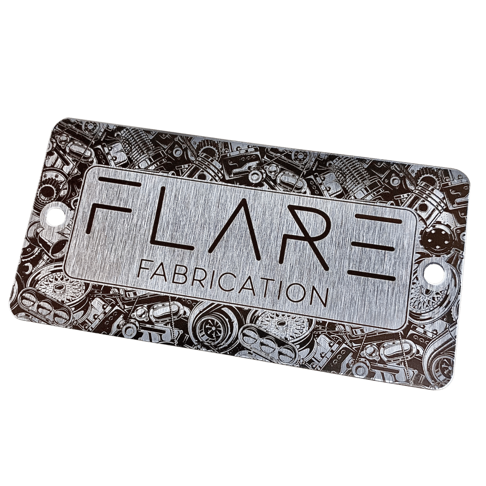 Custom Laser Engraved 316 Stainless Steel Tag