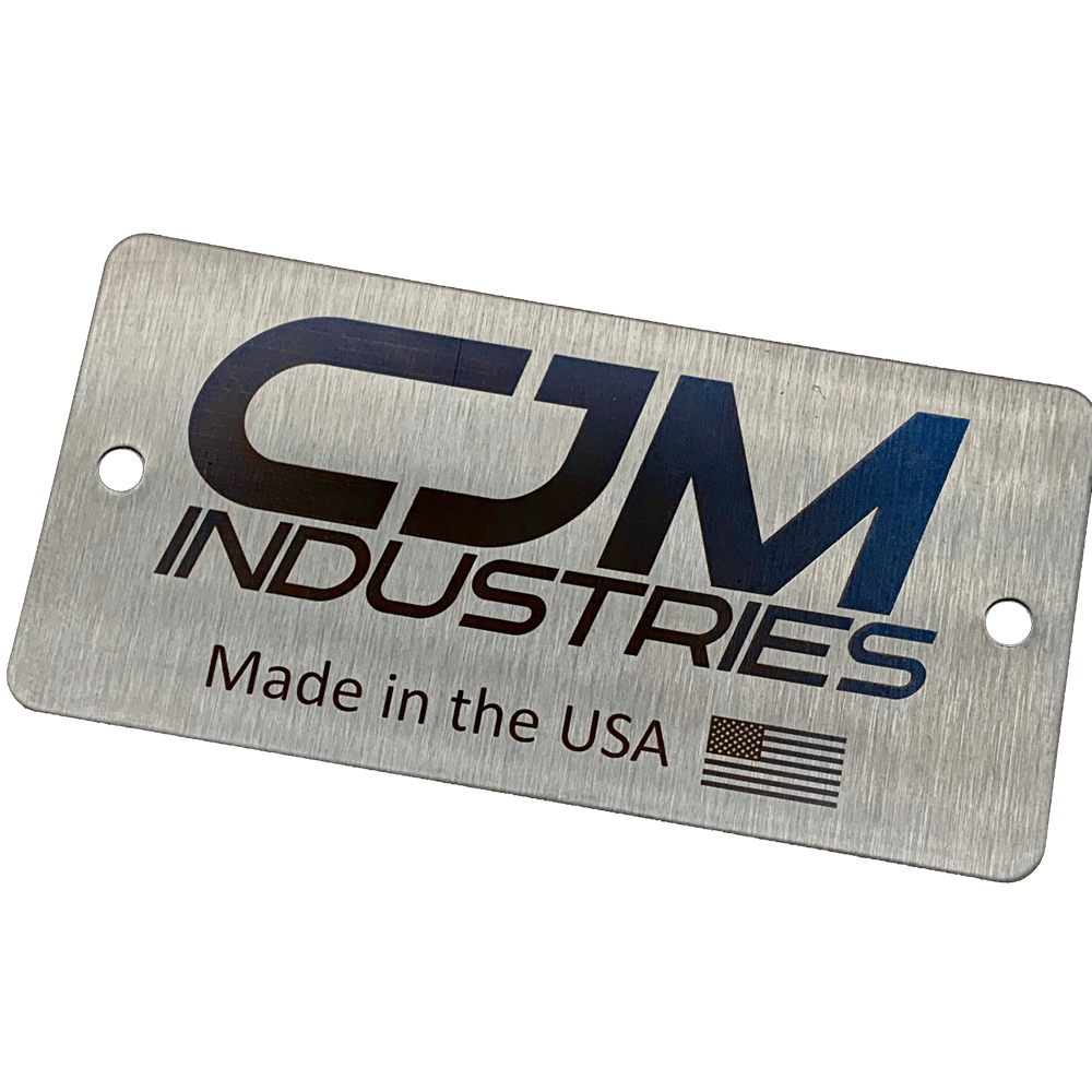 Custom Laser Engraved 316 Stainless Steel Tag