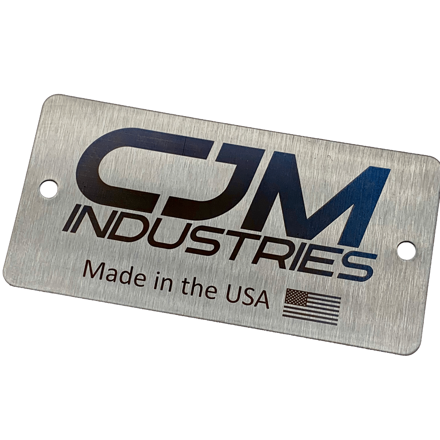 Custom Laser Engraved 316 Stainless Steel Tag | FLARE FABRICATION