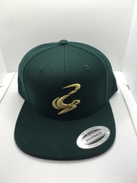 Image 1 of SB Snapback Green/Gold