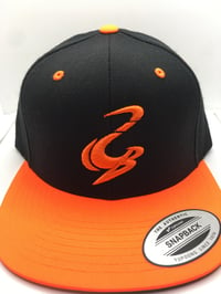 Image 1 of SB Snapback Blk/Orange 