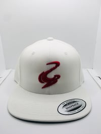 Image 1 of SB Snapback White/Red