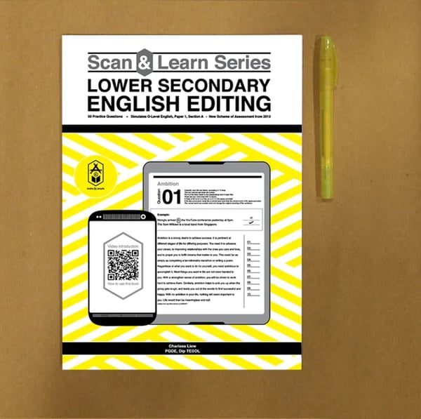 Image of SCAN & LEARN SERIES • LOWER SECONDARY ENGLISH EDITING (THIRD EDITION) 