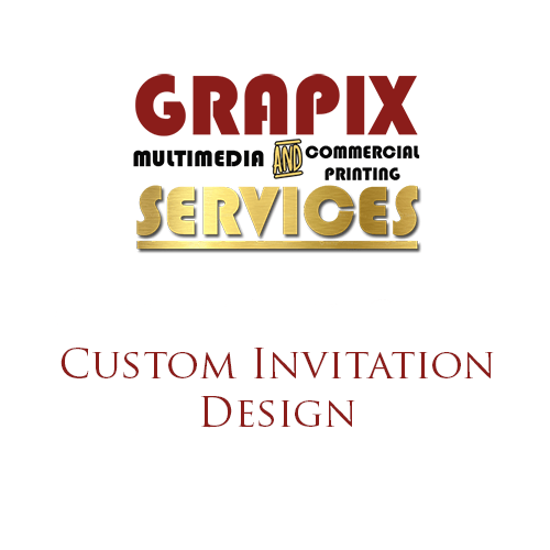Image of Custom Invitation Design