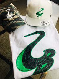 SB Puzzle Logo T-Shirt White/Green