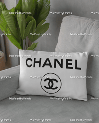 Image 1 of Chanel-Inspired Throw Pillows 