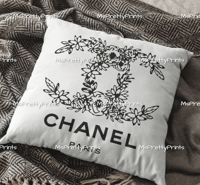 Image 2 of Chanel-Inspired Throw Pillows 