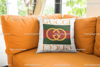 Image 1 of Gucci-Inspired Throw Pillows