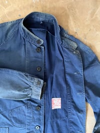 Image 5 of 60s JAPANESE INDIGO RAILWAYS WORK JACKET