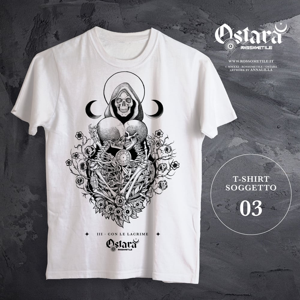 OSTARA - CD Box + T-shirt + Stampa "Con le lacrime" 