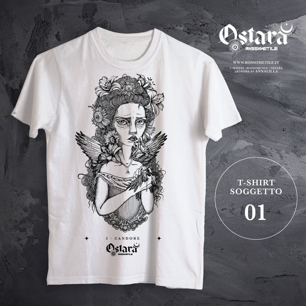 OSTARA - CD Box + T-shirt + Stampa "Candore" 