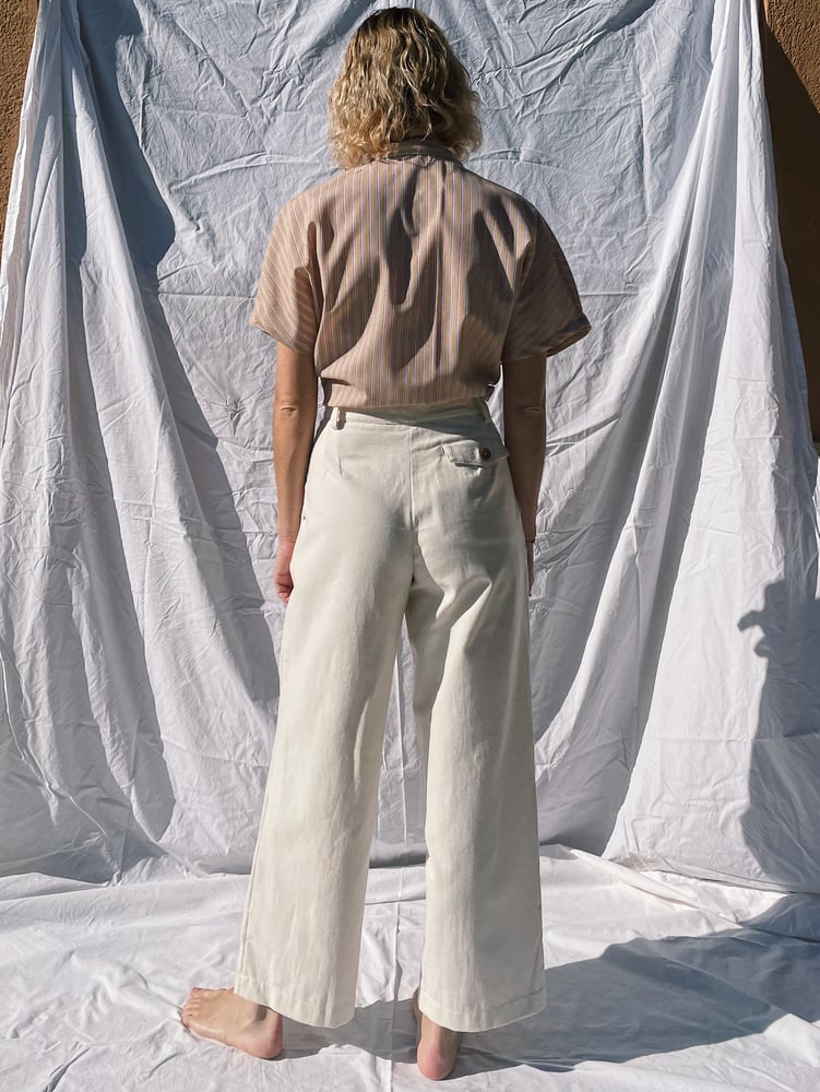 Image of BELA pants 2 colours IVORI 
