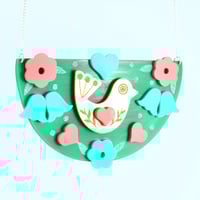 Image 4 of Fantail Statement Necklace