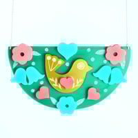 Image 5 of Fantail Statement Necklace
