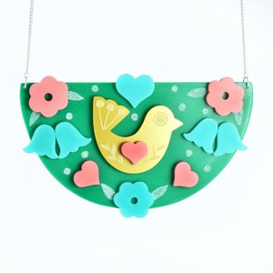 Image of Fantail Statement Necklace