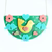Image 2 of Fantail Statement Necklace