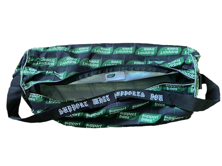SUPPORT TREES LEAF DUFFLE