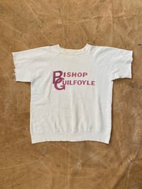 Image 2 of 60s BISHOP GUILFOYLE HIGH SCHOOL CUTOFF SLEEVES SWEATSHIRT