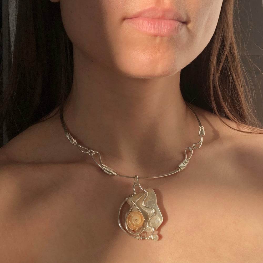 Image of Sea Glass Necklace 