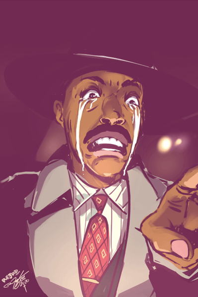 Image of Harlem Nights Crying Man