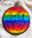 Image 1 of "Gay All Day" LGBTQ Pride Multimedia Art 