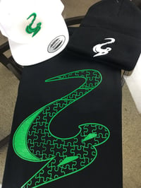 Image 3 of SB Puzzle Logo T-Shirt Black/Green