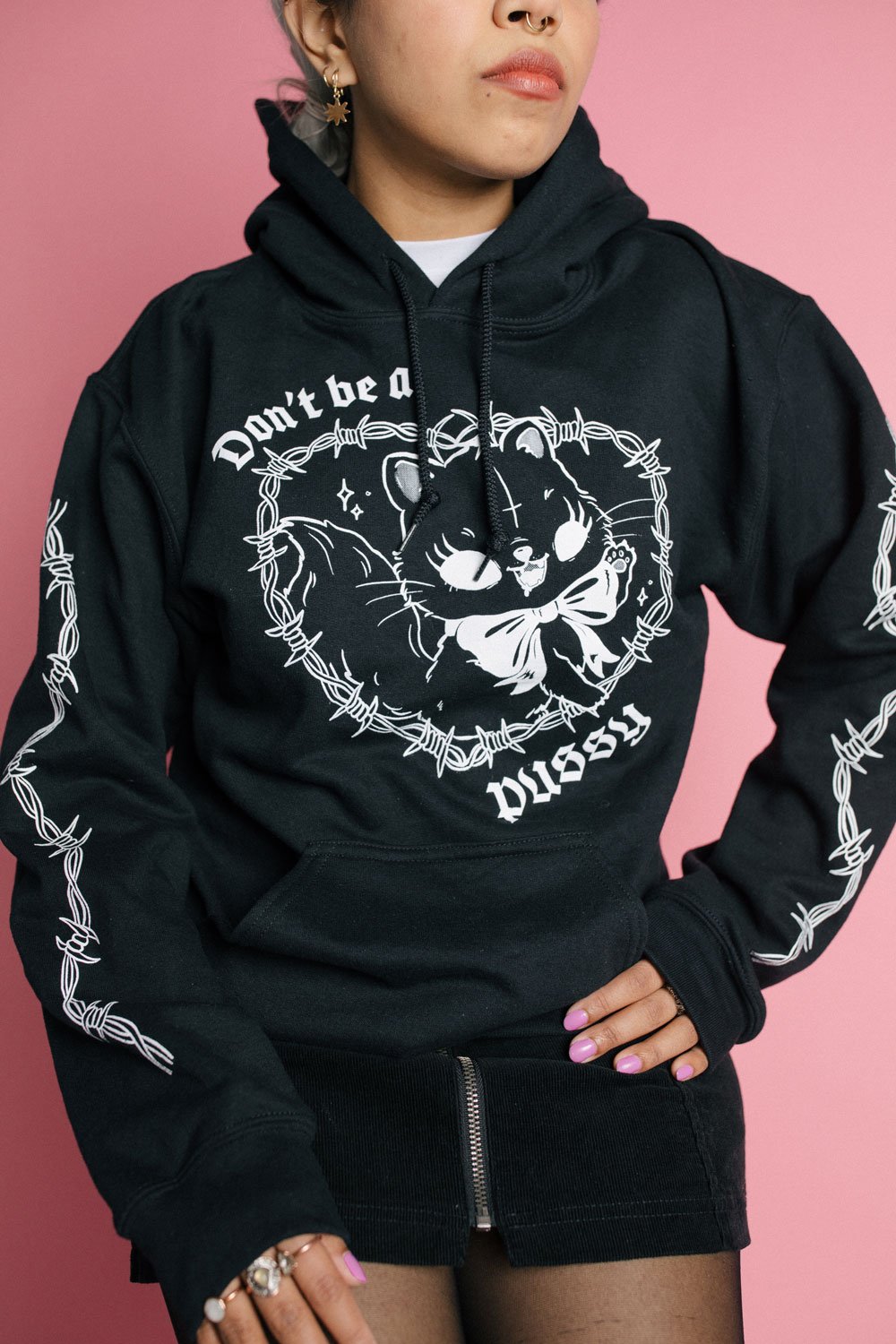 Don't Be a Pussy Hoodie | Milkbox