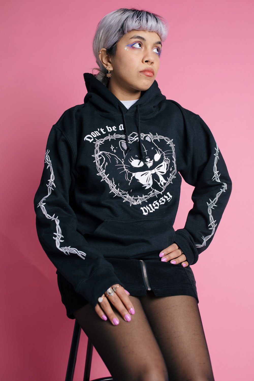 Don't Be a Pussy Hoodie | Milkbox