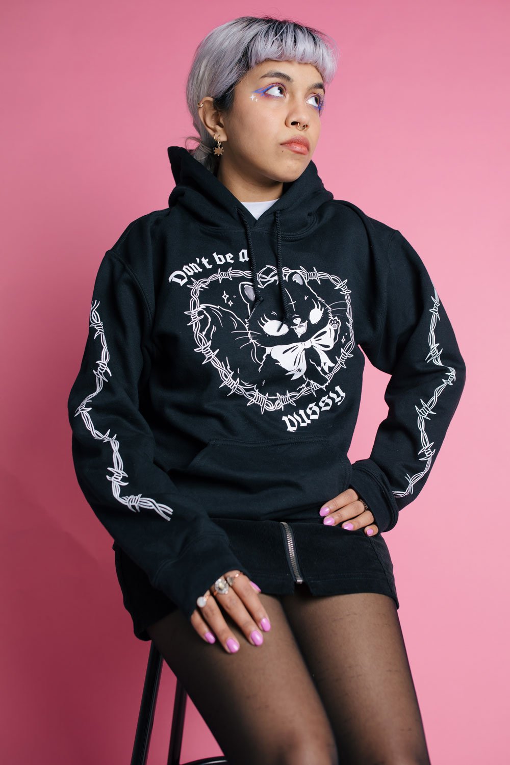 Image of Don't Be a Pussy Hoodie