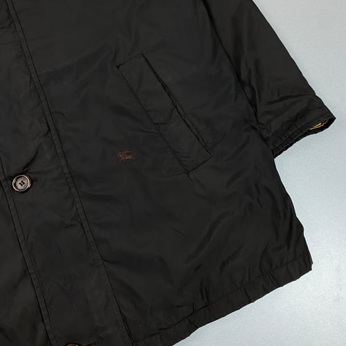 Image of Burberry nylon trench coat, size large - XL