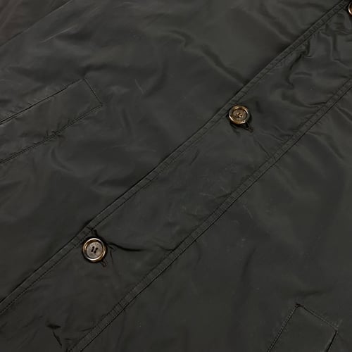 Image of Burberry nylon trench coat, size large - XL