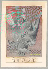 Rhino Diner /children's picture book illustration