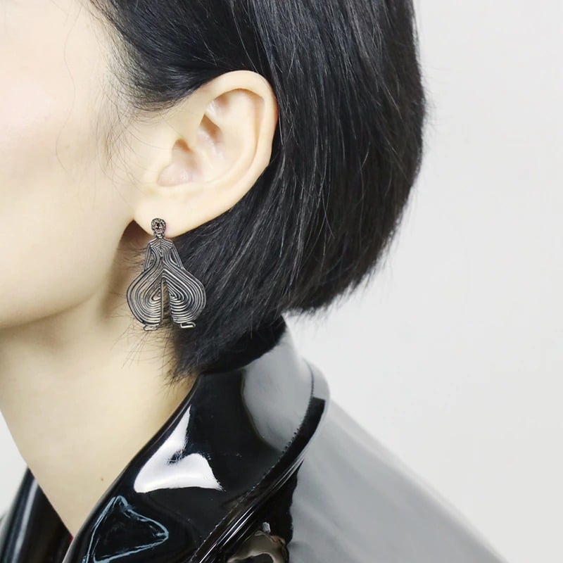 Kansai Yamamoto Inspired Bowie Fashion Earrings