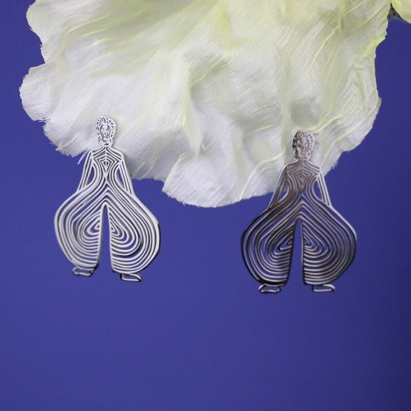 Kansai Yamamoto Inspired Bowie Fashion Earrings