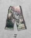 floral home blanket pants