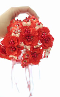 Image 2 of ,,La rosés,, Bella deluxe headband